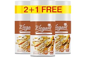 AFS ELEGANT Elegant Automatic Fragrance: Sweet Sandal - 3-Pack 300ML Air Freshener Refills | Odour Neutraliser for Bathroom, Offices & Home | Perfumed Spray for Dispenser With Essential Oils