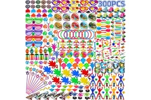 AMY & BENTON AmyBenton Kindergeburtstag Mitgebsel Set, 300pcs Pinata Füllung, Give Aways Kindergeburtstag, Goodie Bag Kindergeburtstag, Gastgeschenk Kindergeburtstag Mädchen Jung