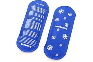 ONEGenug Therapie Gel Kühlakku Kühlpack Kalt & Warm Kompressen Wiederverwendbar Insulin Kaltgel 2 Stück (B-2)
