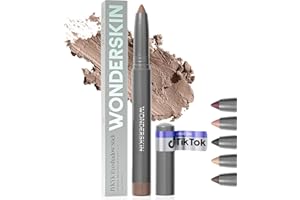 Wonderskin IYKYK Bâton De Fard À Paupières – Bâtons De Fard À Paupières Longue Tenue, Mat Résistant Aux Chocs Et Imperméable avec Taille-Crayon Intégré (Vison)