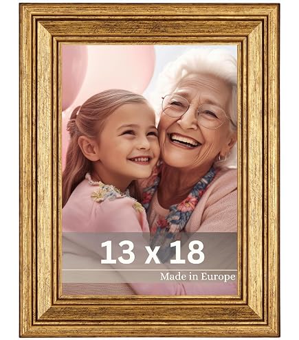 Haak Bilderrahmen 'RICO' – Schlank, Glänzend & Made In Germany, Perfekt Für Poster, Fotos & Puzzles (DIN A2)