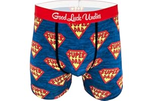 GOOD LUCK SOCK Good Luck Undies Herren Vatertag Boxershorts Unterwäsche