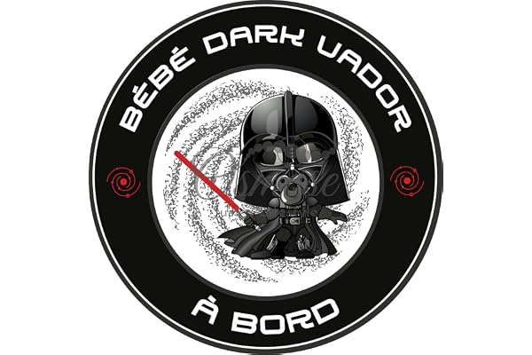 Autocollant Bébé à Bord - Bébé Dark Vador