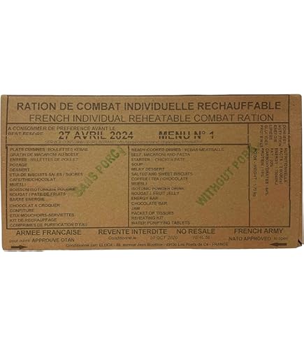 MRE US Army Meal ready to eat EPA Prepper Menü 1/2/3 in Bremen