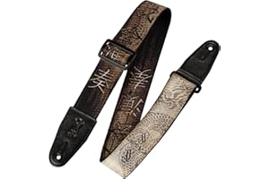 LEVY'S LEATHERS Levy's MPD2-003 Sublimation Series - Correas de guitarra de poliéster de 2 pulgadas