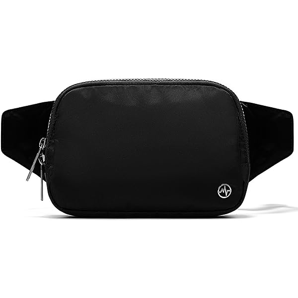 lululemon All Night Festival Bag Micro 2L, Schwarz/Silber, Small Spielzeug