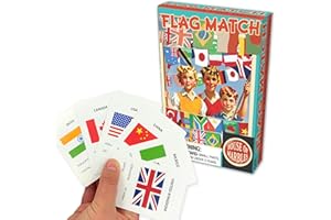 House of Marbles Flag Match Card Game (Big Pack)