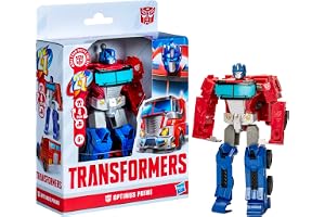 Transformers Generations Toys Authentics Alpha Optimus Prime Action Figure, 7-Inch, Robot Toys for Kids Ages 6 and Up
