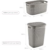Smartware Katre Kirli &Ccedil;amaşır Sepeti Ve &Ccedil;amaşır Selesi Set Terra TRN-170-171-05