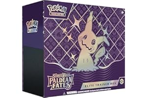 Pokémon TCG: Scarlet & Violet—Paldean Fates Elite Trainer Box (9 Boosters, 1 Full-Art Foil Promo Card & Accessories)