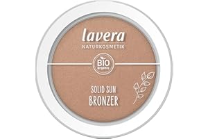 LAVERA Solid Sun Bronzer -Soleil Kiss 01- - Offre un bronzage naturel avec une lueur subtile - Huile d’amande bio & vitamine E - vegan - 5,5g