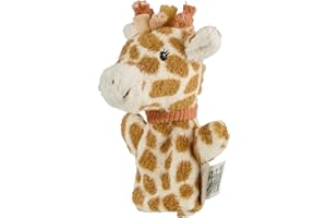 Sterntaler Fingerpuppe Giraffe Kaya - weiches Fingerspielzeug für Kinder - zum Erzählen, Kuscheln & Sprachförderung – Perfekter, Kleiner Spielkamerad & Geschenkidee – ideal unterwegs, Goldbraun