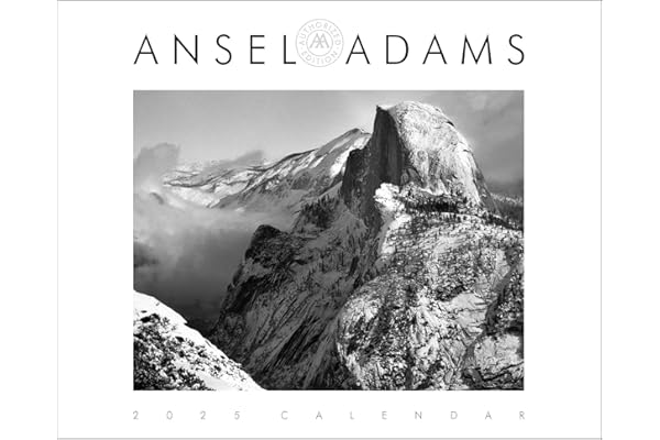 Ansel Adams 2025 Wall Calendar: Authorized Edition: 13-Month Nature Photography Collection (Monthly Calendar)