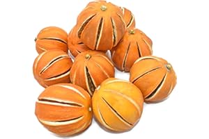 FALCON WORKSHOP SUPPLIES LTD 20 WHOLE DRIED ORANGES- DRIED DRIED ORANGES WHOLE FRUIT - CHRISTMAS CRAFT WREATH FLORIST DECORATION