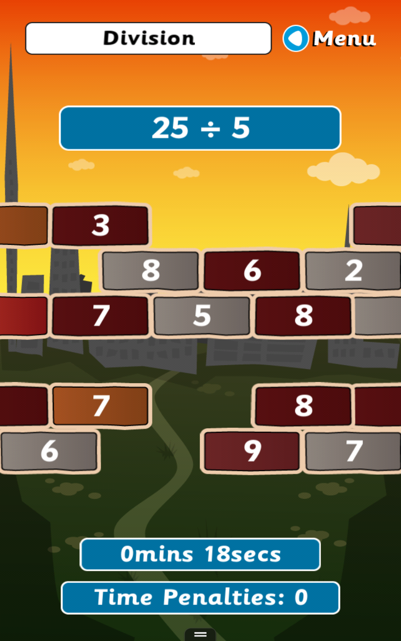 Wipeout Wall (x & ÷) Amazon.co.uk Apps & Games