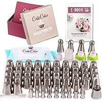 CukkiCakes Spritzbeutel Adapter Set - 3-tlg Tüllen Kuppler Für Tortendeko