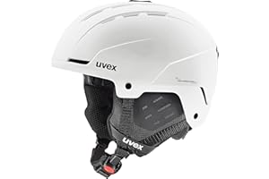 uvex stance, casco da sci Unisex adulto, white matt, 54-58 cm