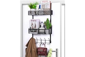 ENONCI Stojak do przechowywania na hak nad drzwiami
