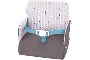 Badabulle Rehausseur de Chaise Enfant Yummy Travel - Nomade, Léger & Universel