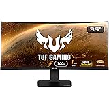 ASUS TUF Gaming VG35VQ 88,9cm (35 Zoll) Monitor (WQHD, DisplayPort, HDMI, 1ms Reaktionszeit, 100Hz, HDR10) schwarz