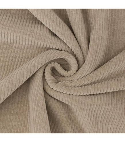 Rippenjersey - Schlauchware - Camel Beige - B-Ware - DIY Stoffe