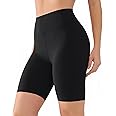 VALANDY Creamlush Biker Shorts for Women - 8" High Waisted Buttery Soft Athletic Yoga Shorts