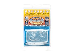 DOC'S PROPLUGS Doc's Pro Plugs DFFL5 Medium Vented Pro Ear Plugs with Leash, Clear