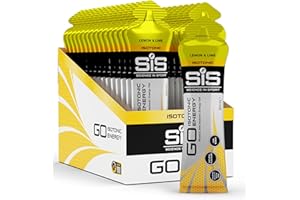 ‎SCIENCE IN SPORT Science in Sport GO Isotonic Energy Gel 30 x 60ml Zitrone Limette, Vegan - Isotonische Formulierung mit 22g Kohlenhydrate, Guter Energielieferant, Alternative für isotonische Getränke