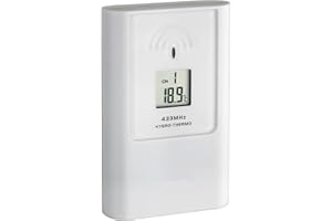 TFA Dostmann T/H transmiter wyświetlacza, wielokolorowy, 9,9 x 7,1 x 4,3 cm