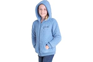 Disney Sudadera Niña Cremallera Stitch Chaqueta Forro Polar 7-18 Años
