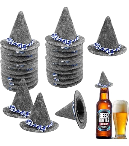 OUDQFCJ - Lot De 9 Décorations De Table 3D Pour Oktoberfest - Motifs Bavarois, En Carton Robuste Réutilisable - Pour Fêtes à Thème Bière - 10
