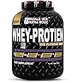 MUSCLE SIZE 100% WHEY PROTEIN PEPTIDES & ISOLATE-PRIMARY SOURCES SUPERIOR PROTEIN FOR BETTER MUSCLE BUILDING FOOD SUPPLEMENT (2.72kg) Chocolate