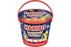 HARIBO - Seau Noël - Bonbons Sans Colorants Artificiels - 690 g