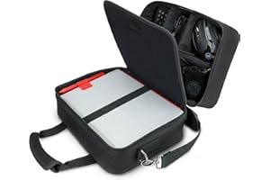 USA Gear Electronics Organisateur De Voyage - Compartiments De Rangement Personnalisés, Bandoulière Réglable Et Intérieur Rembourré - Fonctionne avec Tablettes, Projecteurs De Voyage Et Plus