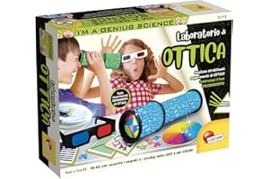 Liscianigiochi- I'm a Genius Laboratoire d'optique Kit Kaléidoscope, 97333, Multicolore