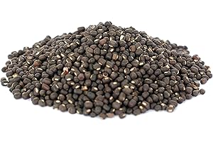 ‎PEARLS OF SAMARKAND TREASURES OF THE SILK ROAD Bio schwarze Urad Dal Linsenbohnen 1 kg Linsen, Urd Bohnen Premiumqualität, ganze Urdbohnen black 1000g