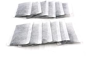 SHUREX 12 Stück Aktivkohle-Destillierfilter – Kokosnussschalen-Aktivkohlefilterbeutel – kompatibel mit Megahome und anderen Arbeitsplatten-Destillern