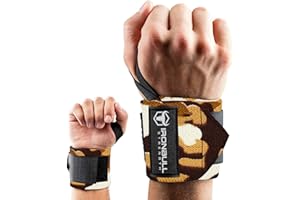 IRON BULL STRENGTH Wrist Wraps (18" Premium Quality) for Powerlifting, Bodybuilding, Weight Lifting - Wrist Support Braces for Weight Strength Training