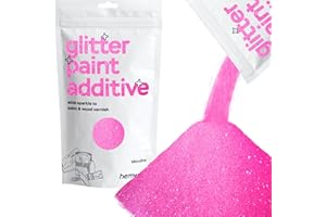 Hemway | ADITIVO brillo de pintura (MICROFINE 1/256" .004" 0,1mm) 100g -baby ROSA