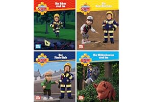 Nelson Mini-Bücher: 4er Feuerwehrmann Sam 25-28: Vorlesespaß für unterwegs ab 3 Jahren