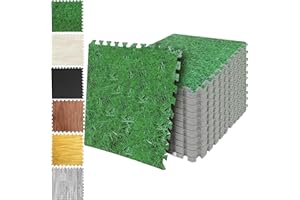 SG Traders (2cm) Eva Foam Mats Interlocking Gym Flooring Puzzle Exercise Mats Non-Slip Rubber Cushion Floor Tiles Interlocking Eva Tiles Gym Workout Mat (60x60cm) 24" x 24"