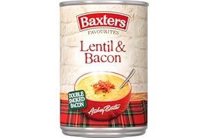 Baxters Favourites Lentil and Bacon Soup 400 g (Pack of 12)