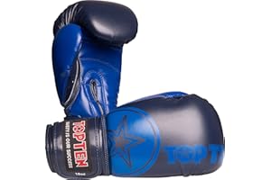 TopTen Unisexe - Adulte 22691-6610 Gants de Boxe Bleu Universel EU