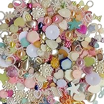 Xzeemo 2010 Halve Kralen Set – Platte Rug – Glanzend – 6 Maten (3-10 Mm) – Voor Sieraden, Scrapbooking, Manicure & DIY