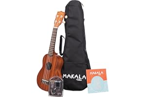 Kala Makala MK-S Soprano Ukulele Pack (+ Case + Tuner + Booklet)