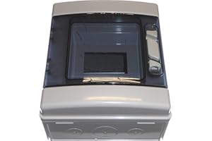 Okoium 6 Module IP65 DIN Rail Enclosure - Weatherproof Distribution Board - Made in Spain