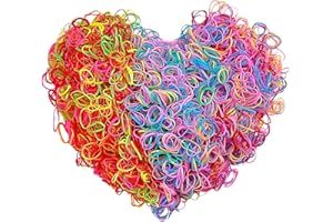 KEYRI 3000 Stück Bunte Elastische Haargummis Gummi Mehrfarbig Gummi Haargummis Mädchen Mini Bunte Gummibänder Haarbänder Flechten Pferdeschwanz halter Haltbare aus Weichem (Mehrfarbig)