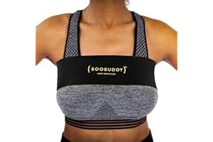 Booband Boobuddy Breast Support Sport Band for Women - Sports Bra Alternative for Running, Exercise & Yoga - Adjustable & Comfortable Top - Prevents Injury & Improves Ladies Posture