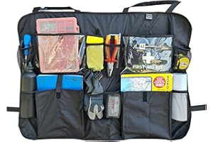 Town & Country Covers, organizer per auto, con 10 tasche, accessori per furgoni, organizer per bagagliaio auto, porta documenti per auto, accessori per furgoni, attrezzi e furgoni, soluzioni di