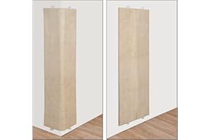 HI Deska do drapania dla kotów deska do drapania z naturalnego sizalu 80 x 28 cm beżowa 49060